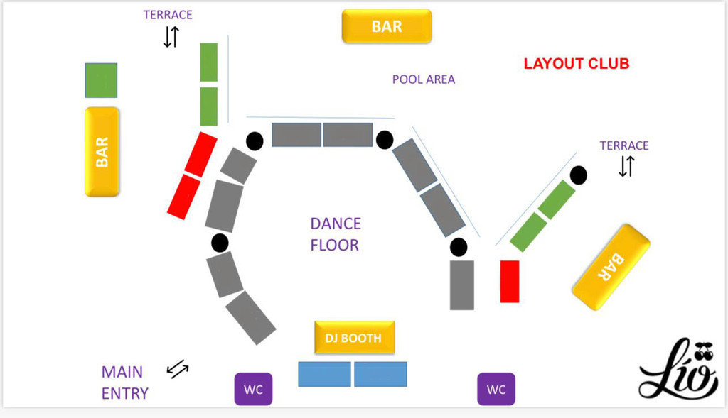 lio ibiza table map