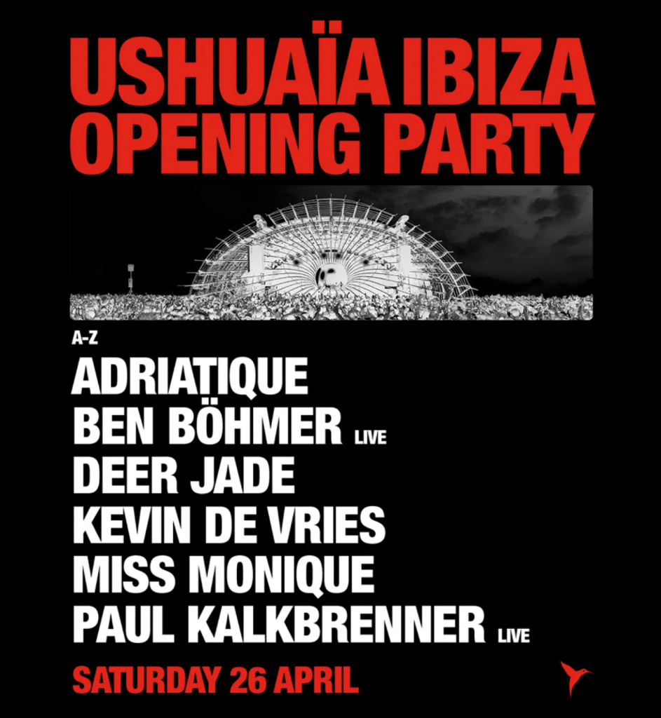 ushuaia opening party 2025