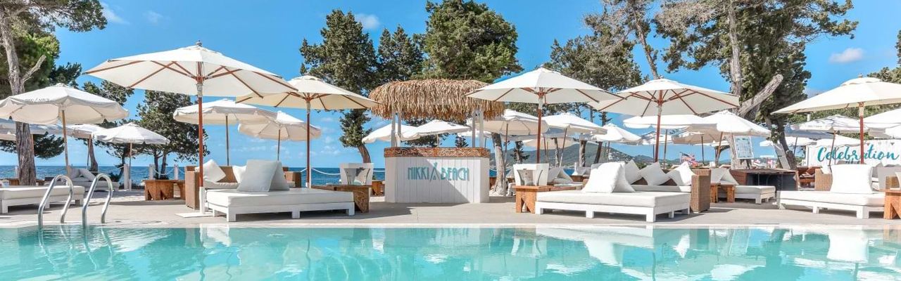 Nikki Beach Ibiza mesa VIP